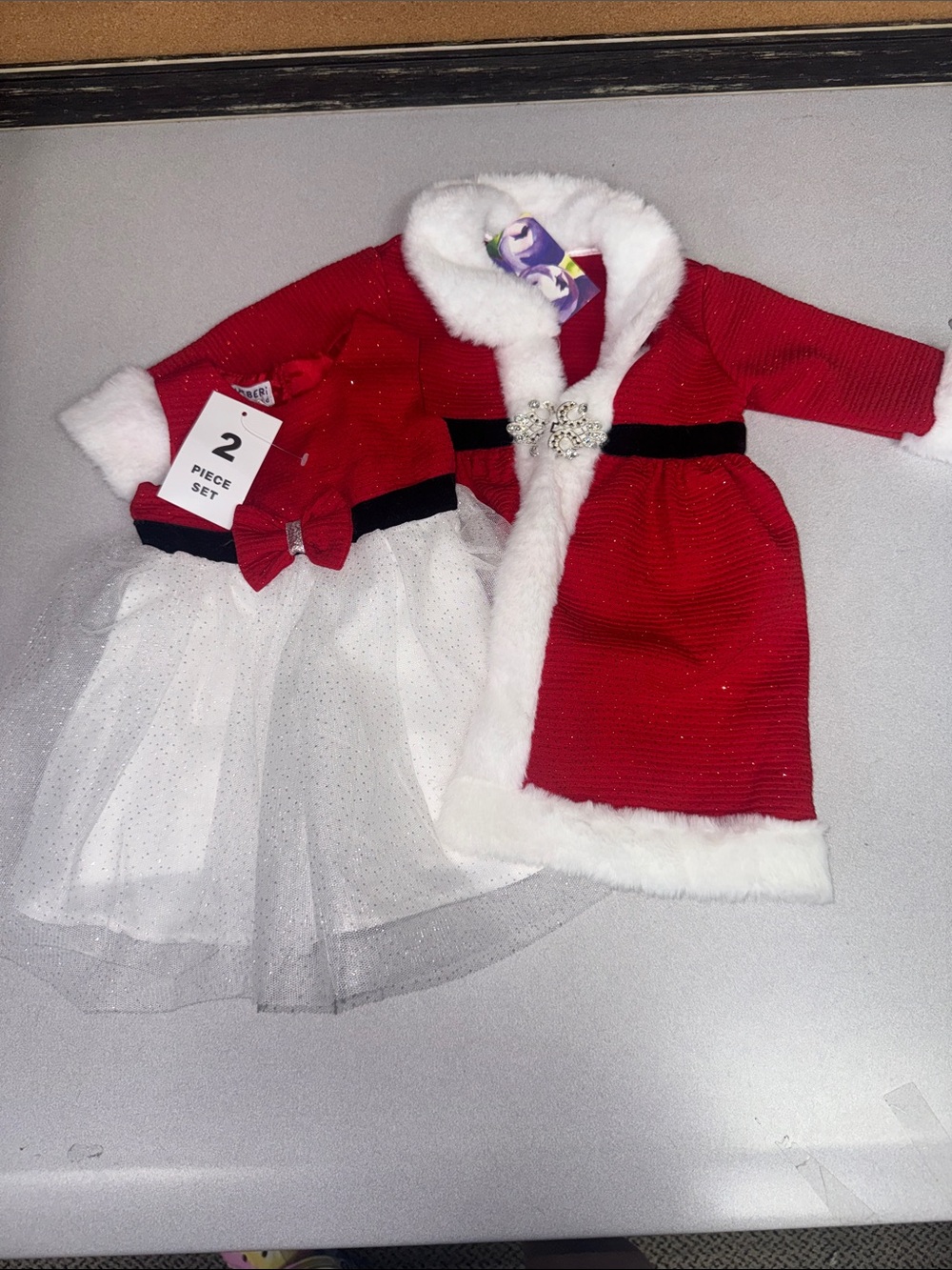 Blueberi Boulevard Holiday Dress set